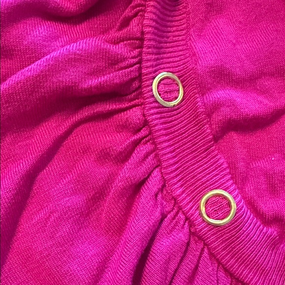 Cache Fuchsia Knit Top - Picture 3 of 6